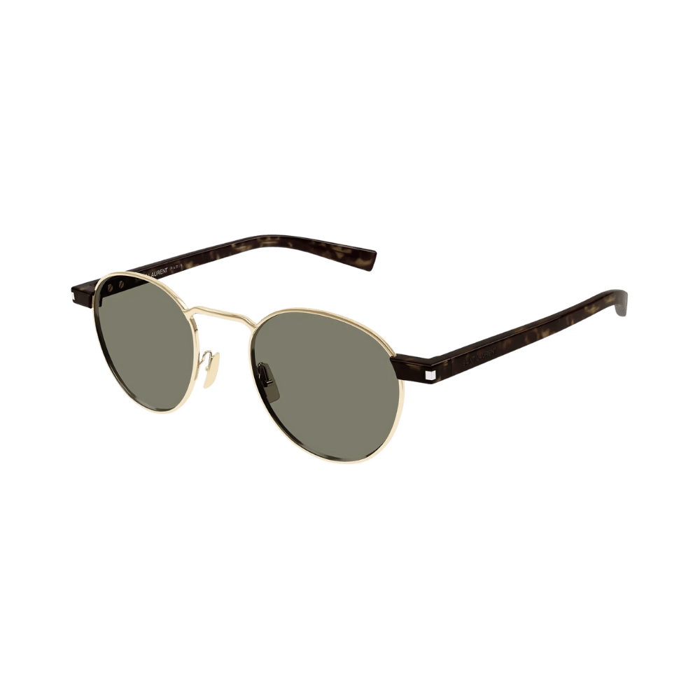 Saint Laurent SL707 Gold Havana / Green Sunglasses product photo 1