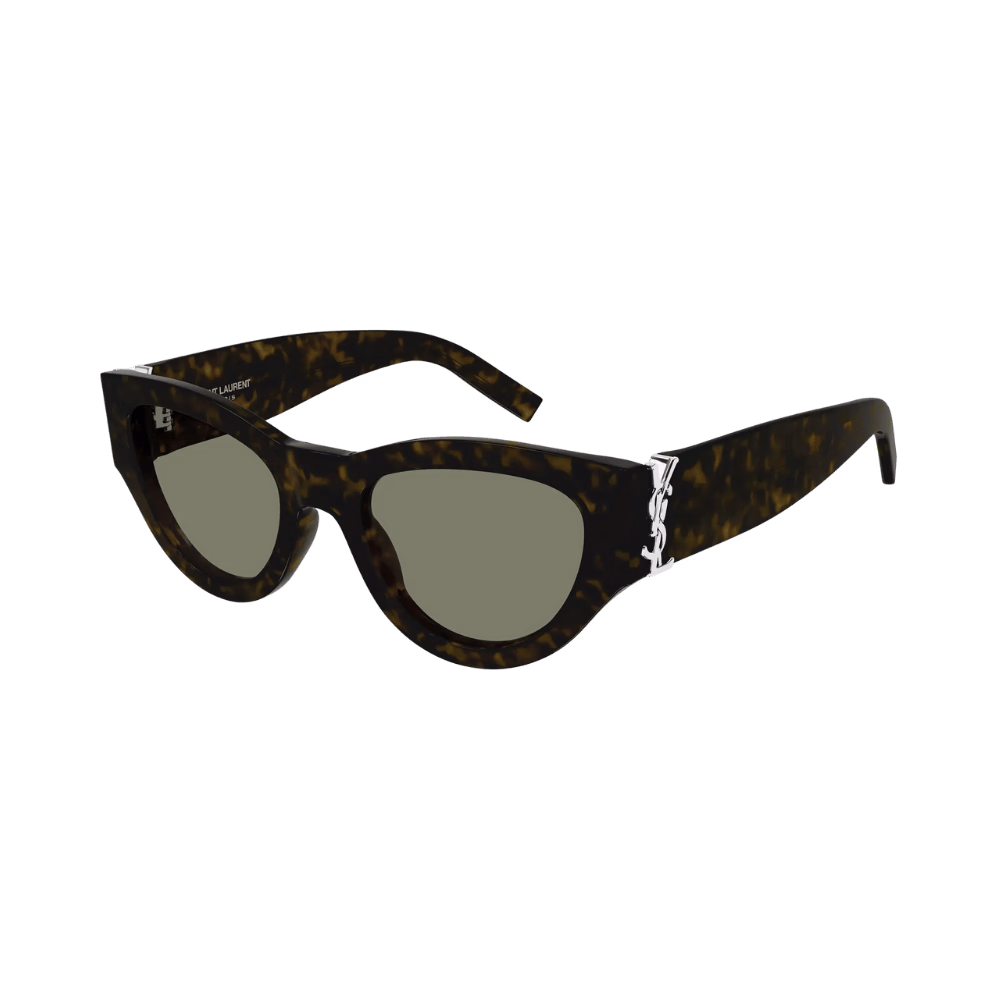 Saint Laurent SLM94 Havana / Green Sunglasses product photo 1