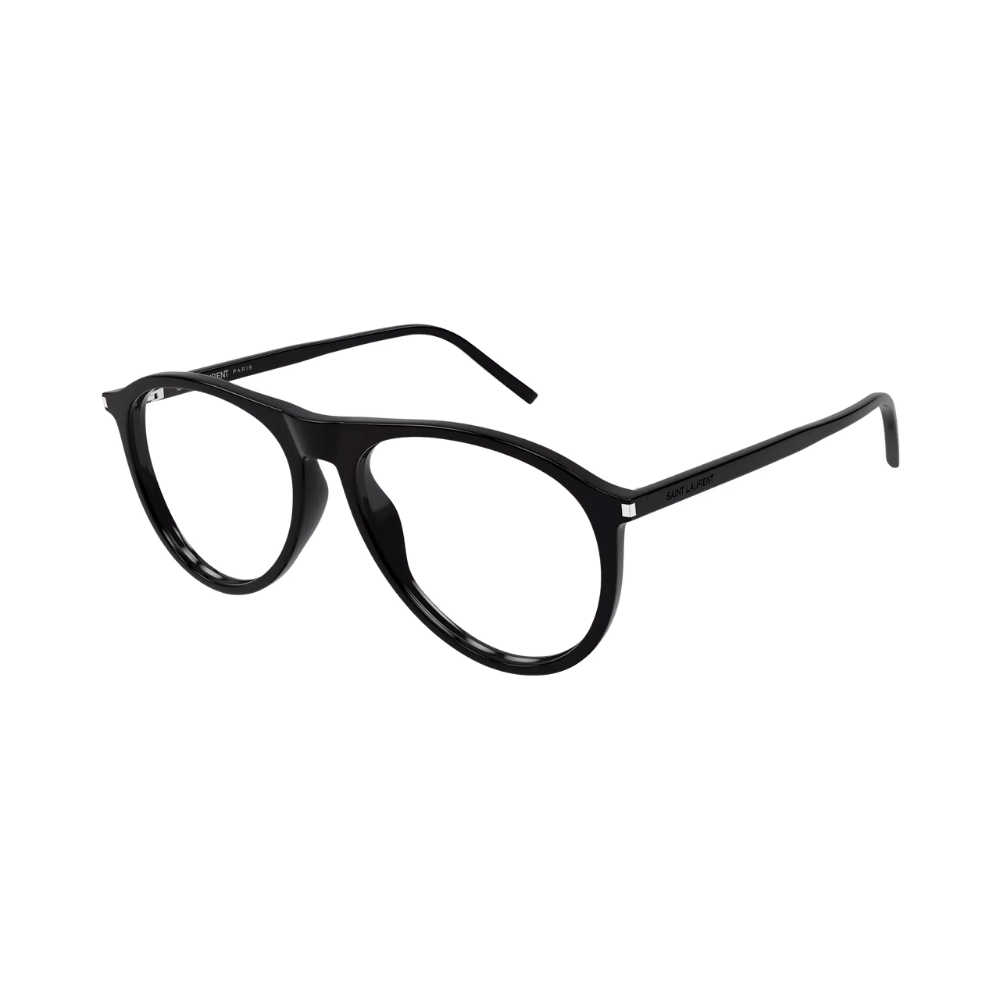 Saint Laurent SL667OPT Black / Transparent AR Eyeglasses product photo 1