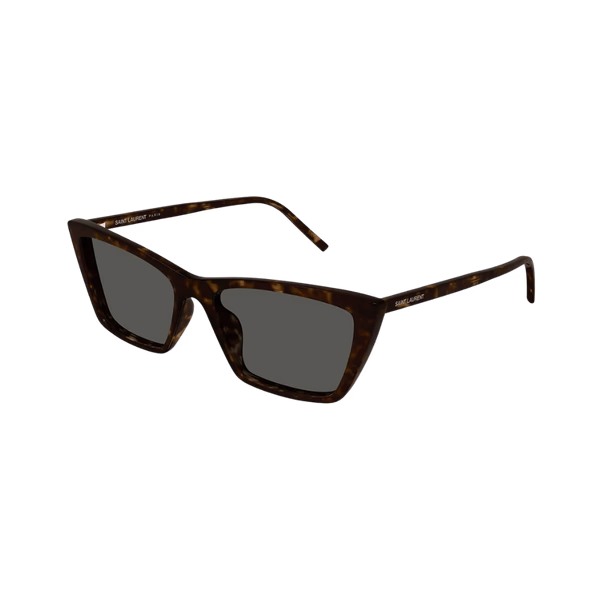 Saint Laurent SL737 MICA THIN Havana / Grey Sunglasses Saint Laurent SL737 MICA THIN Havana / Grey Sunglasses