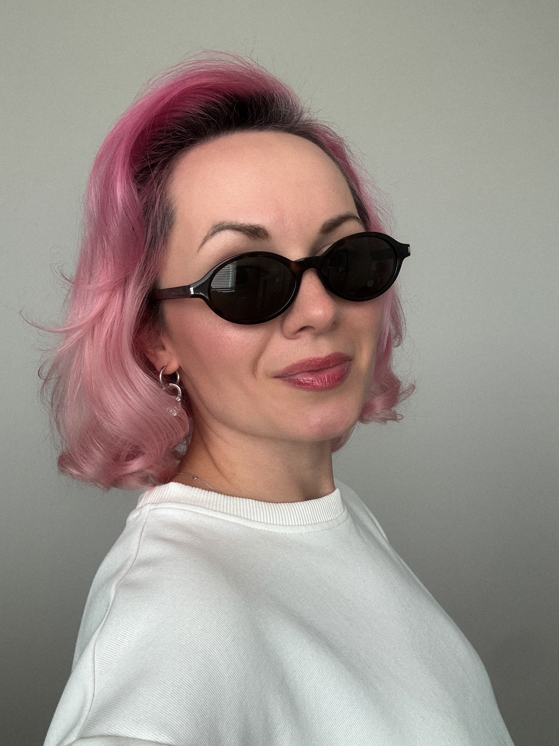 Saint Laurent SL751 JEANNE Havana / Grey product photo 2