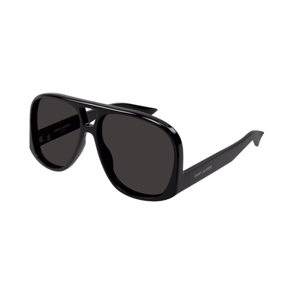 Saint Laurent SL652/F SOLACE Shiny Black / Black Saint Laurent SL652/F SOLACE Shiny Black / Black