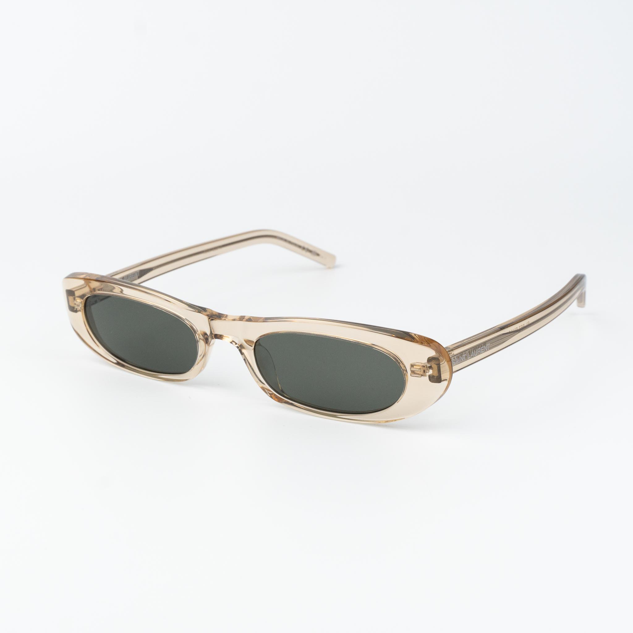 Saint Laurent SL557 SHADE Transparent Nude / Grey