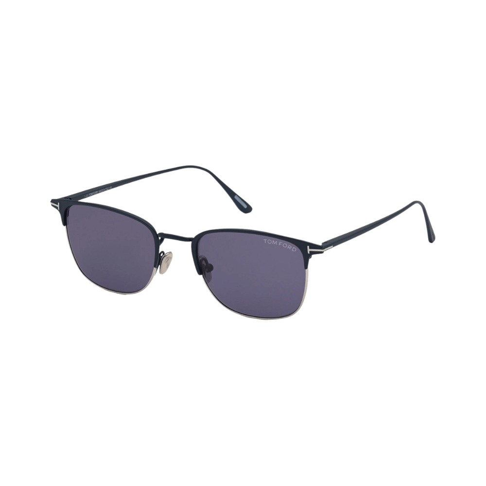 Tom Ford FT0851/S Matte Blue / Blue Sunglasses