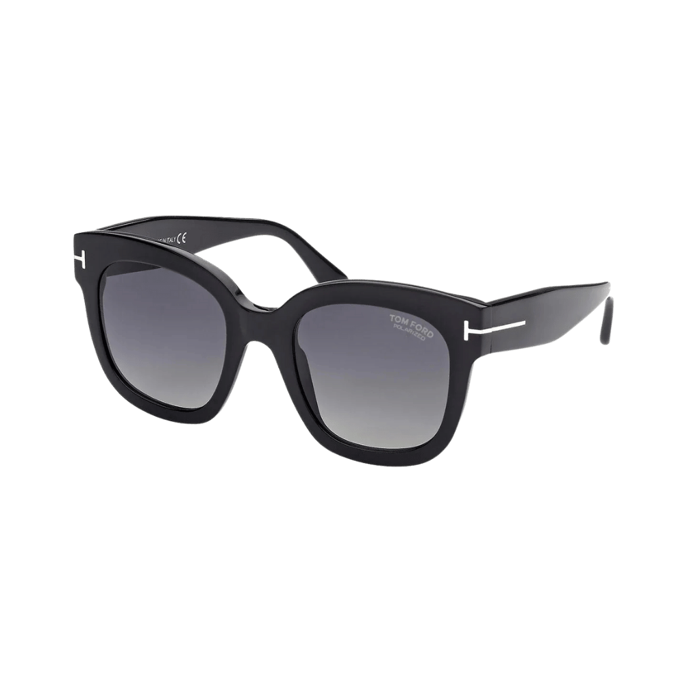 Tom Ford FT0613/S Beatrix-02 Shiny Black / Smoke Grey Polarized Gradient Sunglasses product photo 1