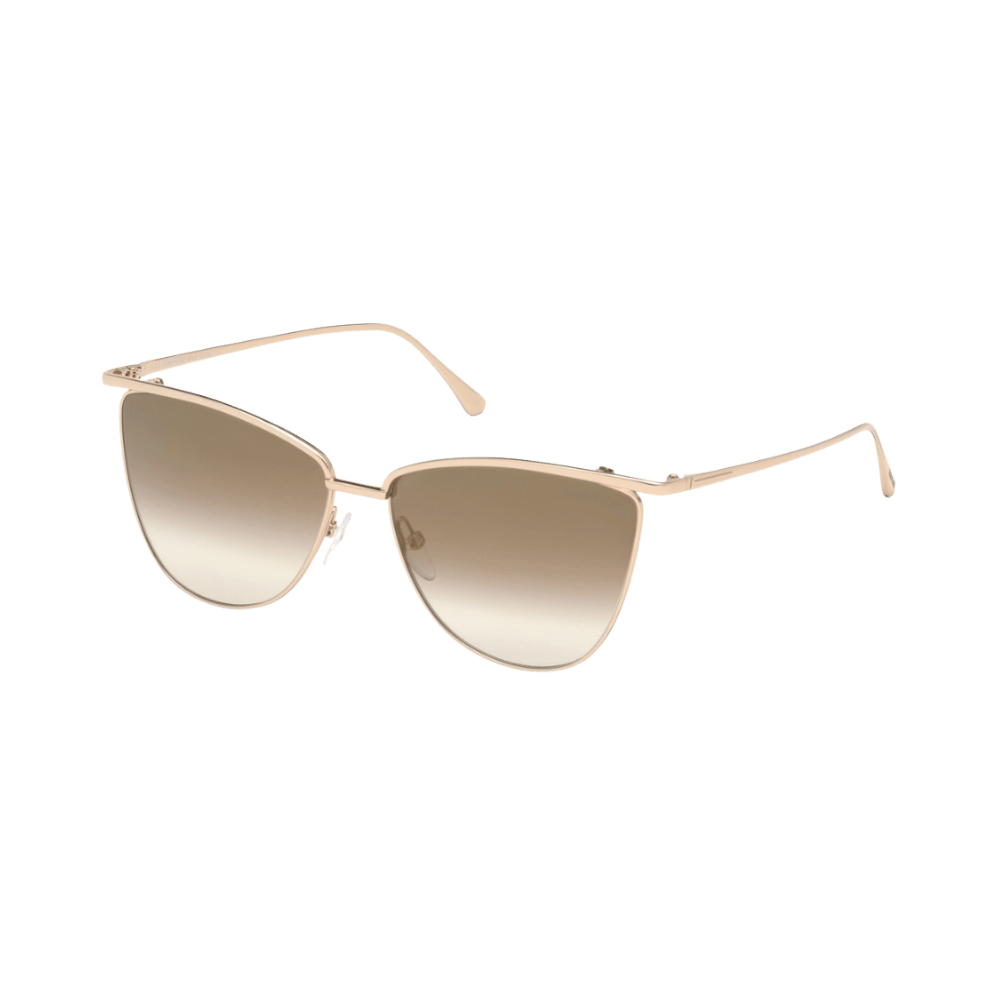 Tom Ford FT0684/S Veronica Gold / Mirror Brown Sunglasses product photo 1