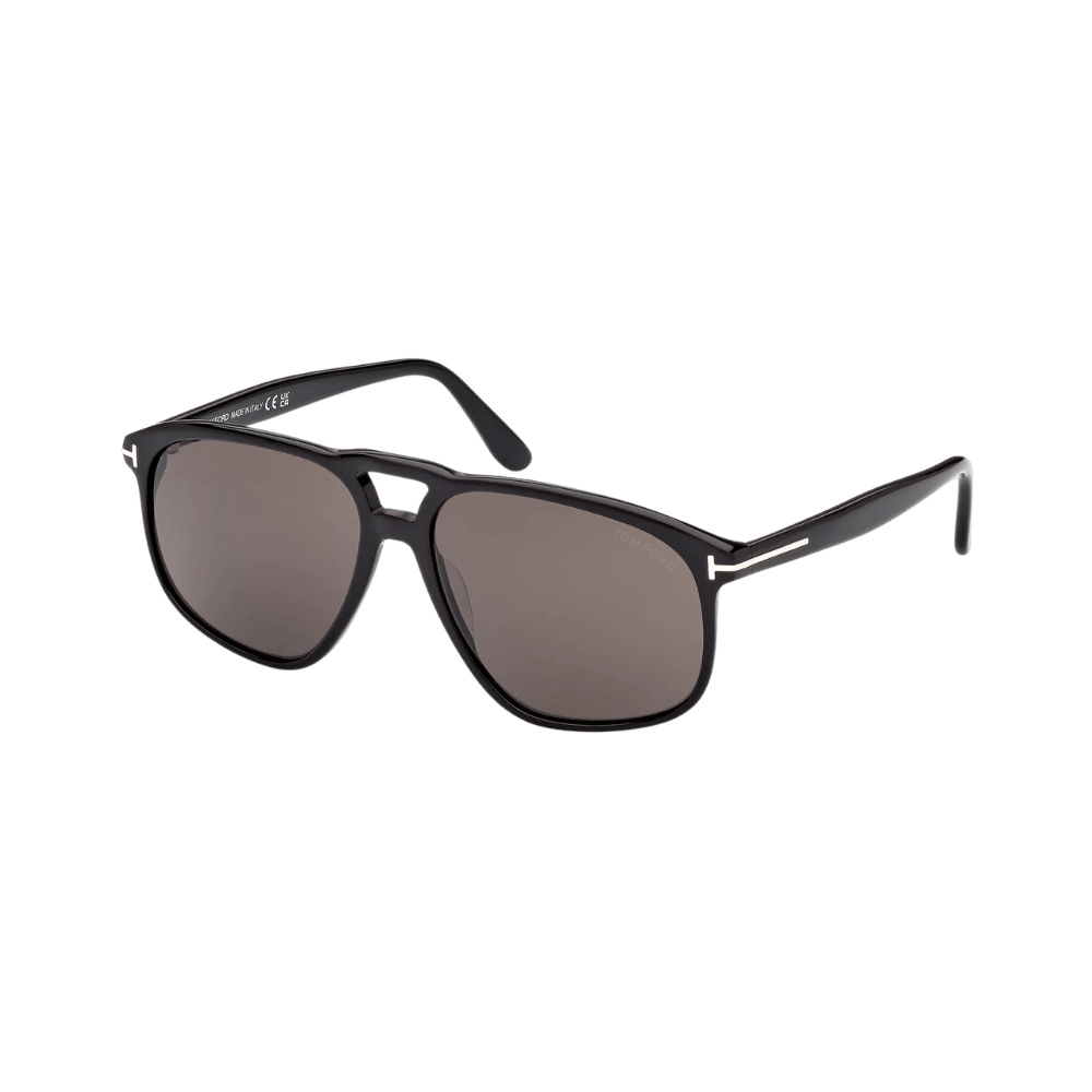 Tom Ford FT1000/S Pierre-02 Shiny Black / Smoke Sunglasses product photo 1