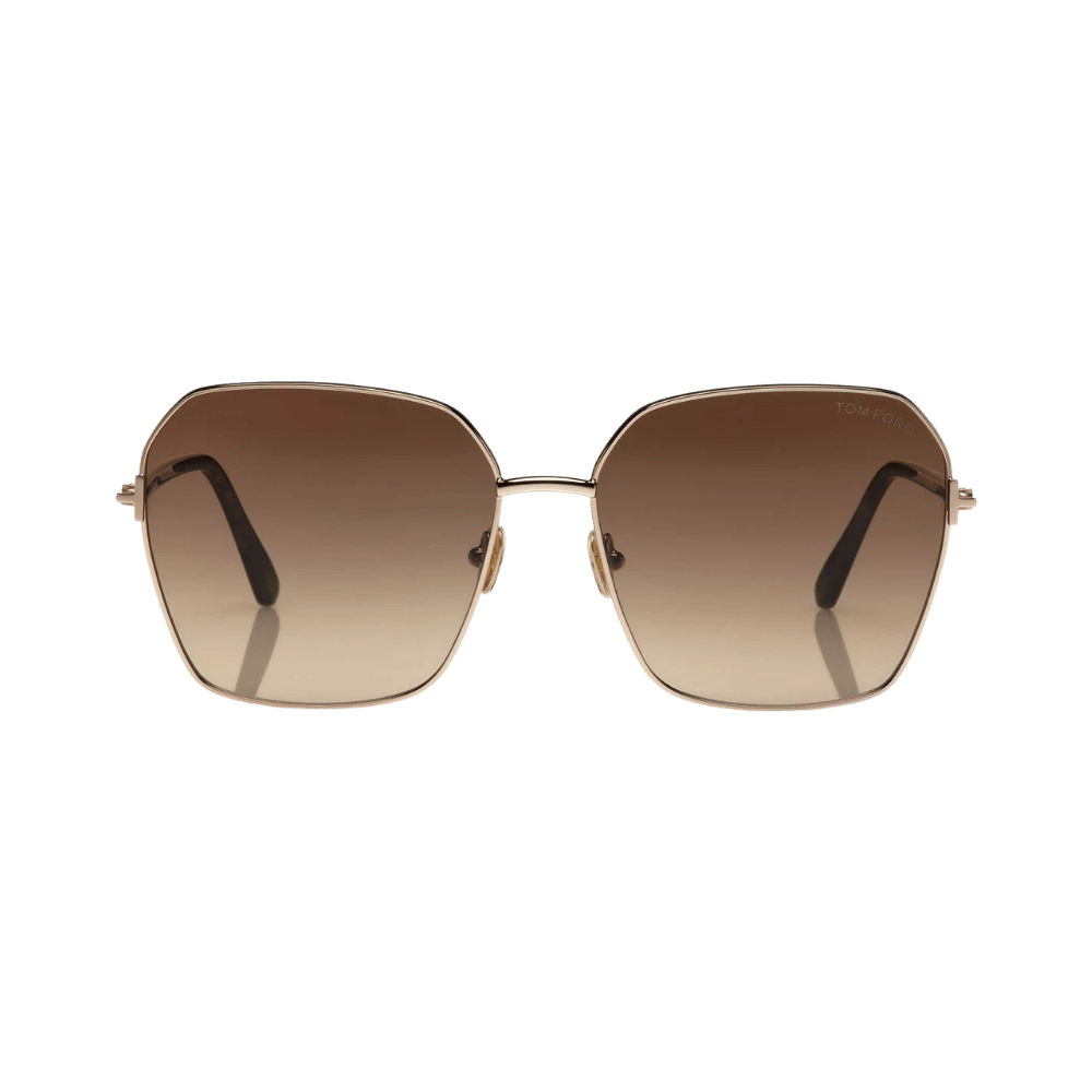 Tom Ford FT0839/S Claudia-02 Rose Gold / Dark Havana / Brown Gradient Sunglasses Tom Ford FT0839/S Claudia-02 Rose Gold / Dark Havana / Brown Gradient Sunglasses