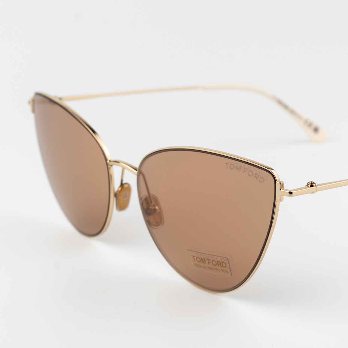 Tom Ford FT1005/S Anais-02 Gold / Brown Mirror Sunglasses product photo 4