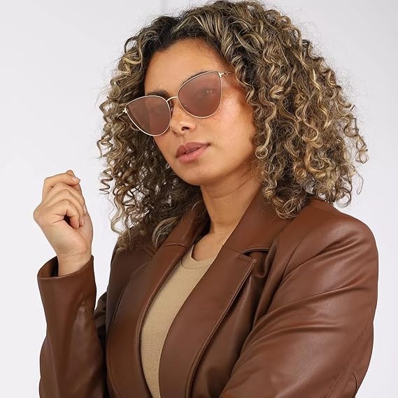 Tom Ford FT1005/S Anais-02 Gold / Brown Mirror Sunglasses product photo 11