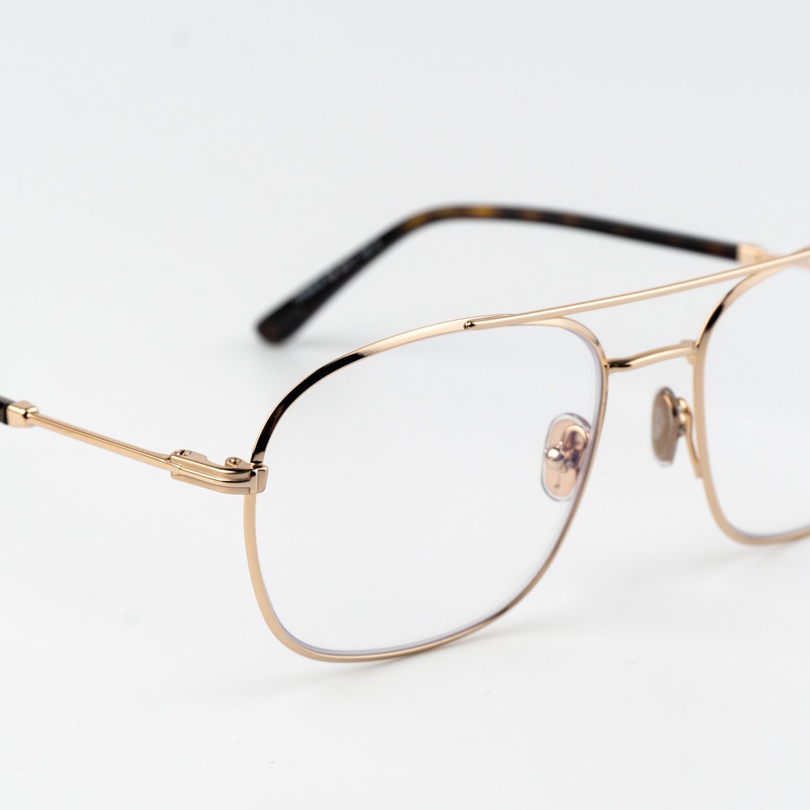 Tom Ford FT5830-B/O 028 Eyeglasses Unisex Gold Round Blue Light Blocking New additional photo 5