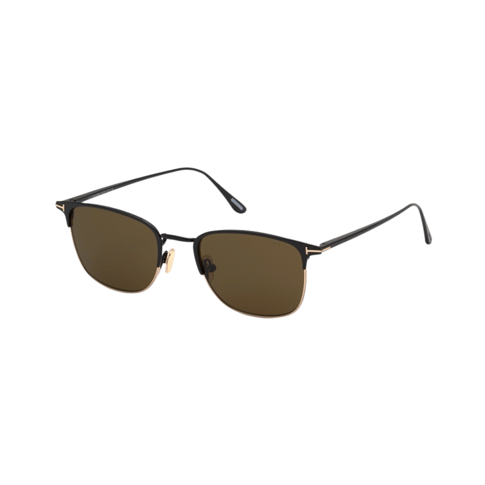 Tom Ford FT0851/S Liv Shiny Black / Roviex Sunglasses product photo 1