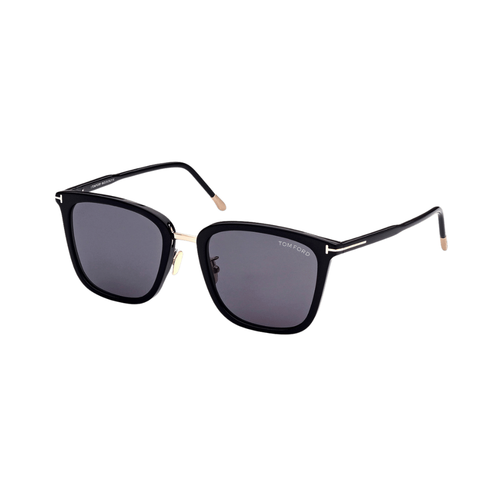 Tom Ford FT0949-D/S Shiny Black / Smoke Sunglasses product photo 1