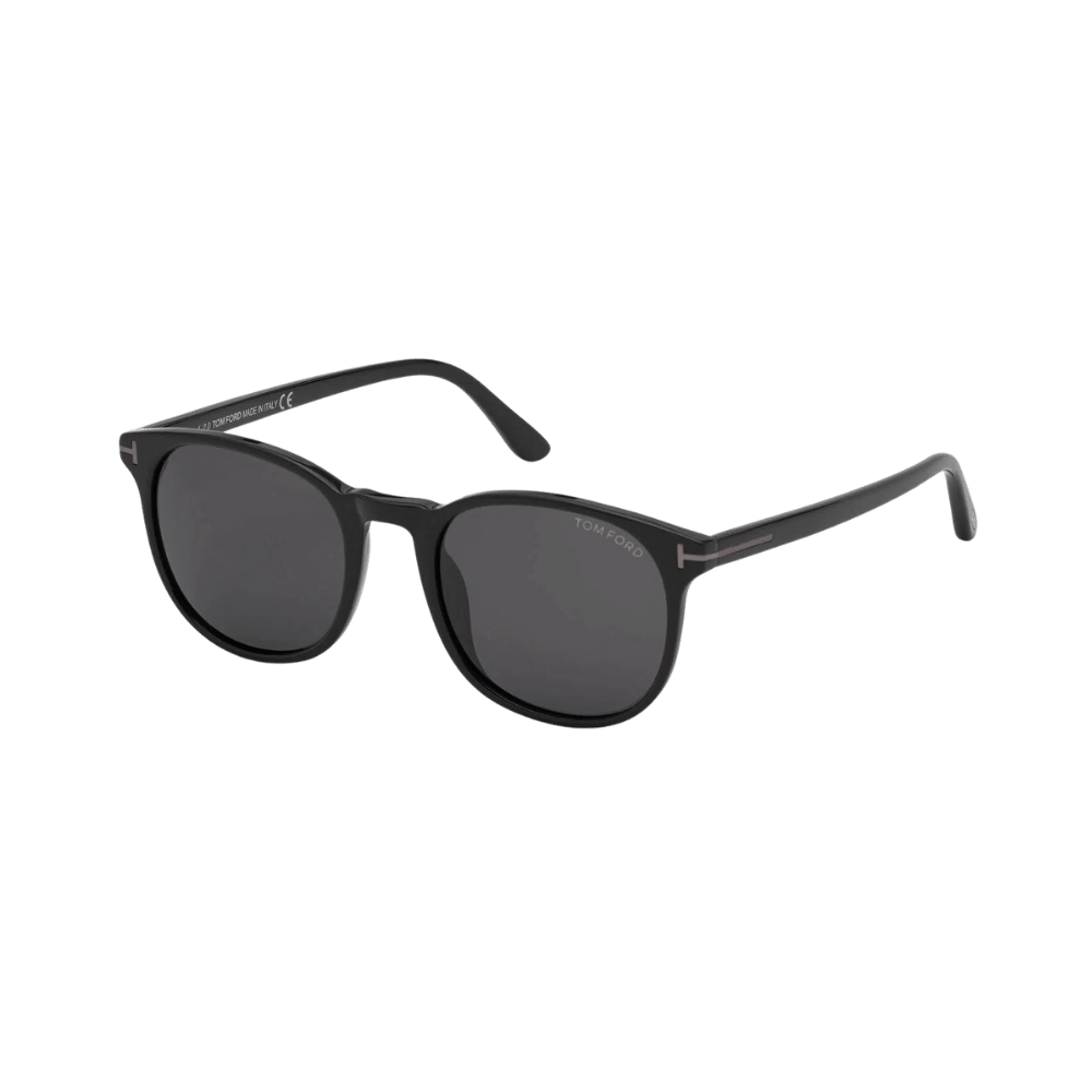 Tom Ford FT0858-N/S Ansel Shiny Black / Smoke Sunglasses product photo 1