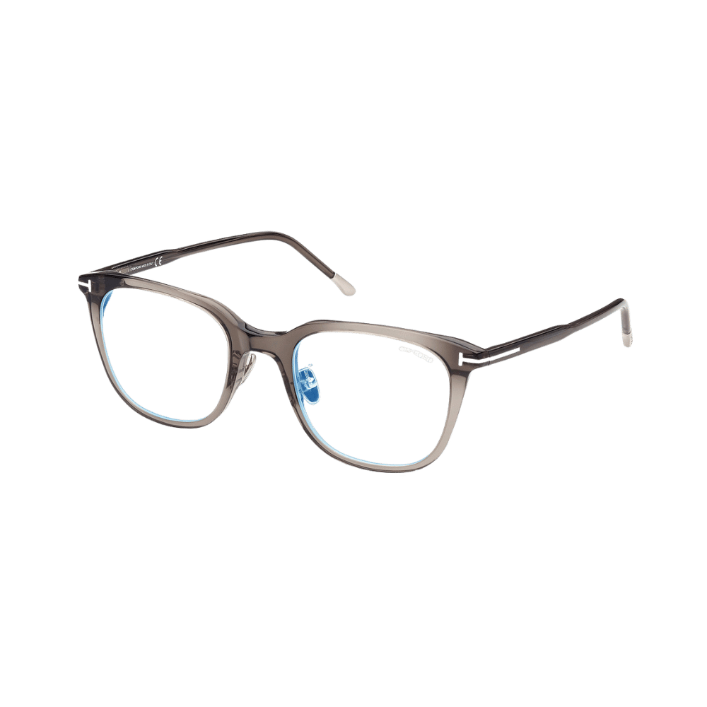 Tom Ford FT5776-D-B/O Light Grey / Clear Blue Light Block Eyeglasses product photo 1