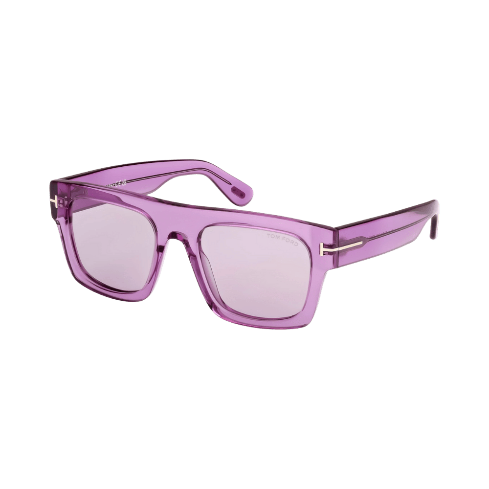 Tom Ford FT0711/S Fausto Transparent Violet / Violet Sunglasses product photo 1