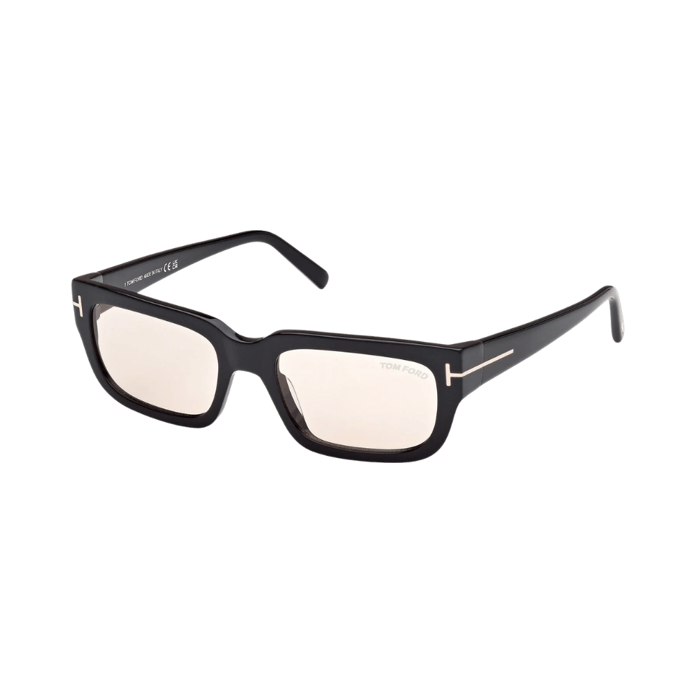 Tom Ford FT1075 Shiny Black / Brown Photochromic product photo 1