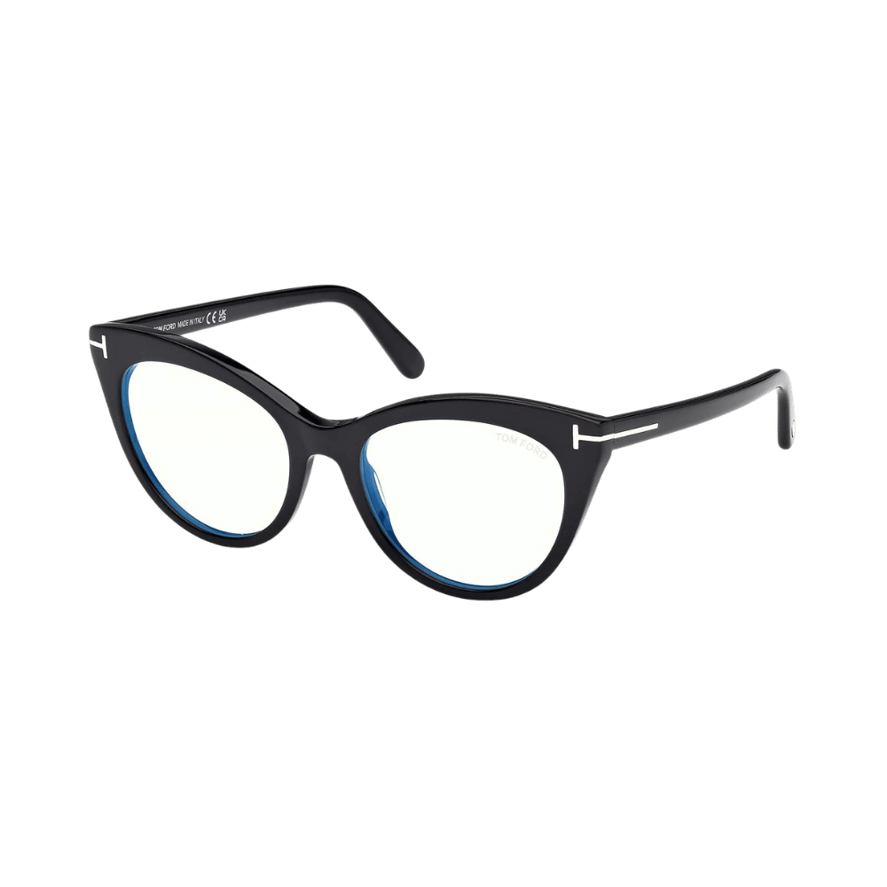 Tom Ford FT6091-B Shiny Black / Blue Block product photo 1