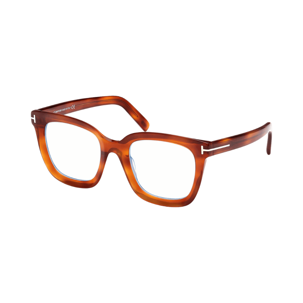 Tom Ford FT5880-B Blonde Havana / Clear Blue Light Block product photo 1