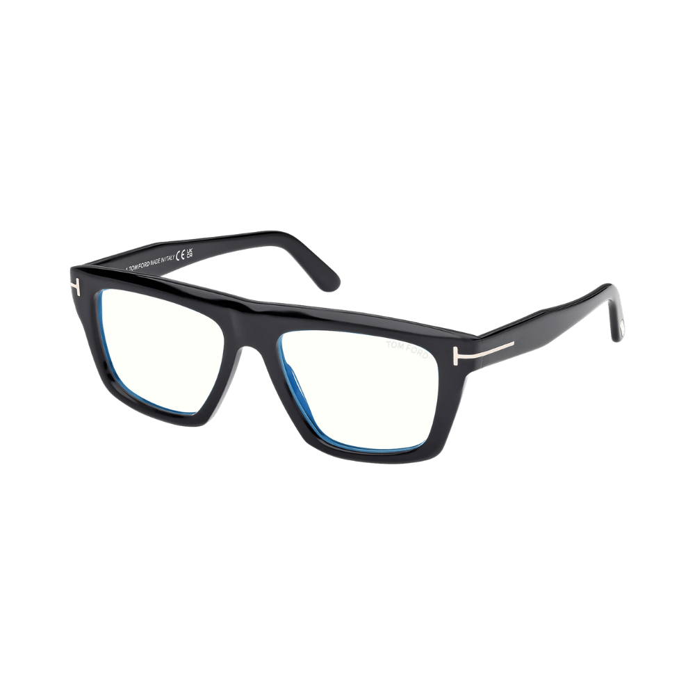 Tom Ford FT6059-B Shiny Black / Clear Blue Light Block Tom Ford FT6059-B Shiny Black / Clear Blue Light Block