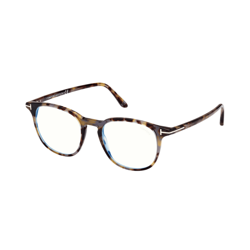 Tom Ford FT5832-B Coloured Havana / Clear Blue Light Block product photo 1