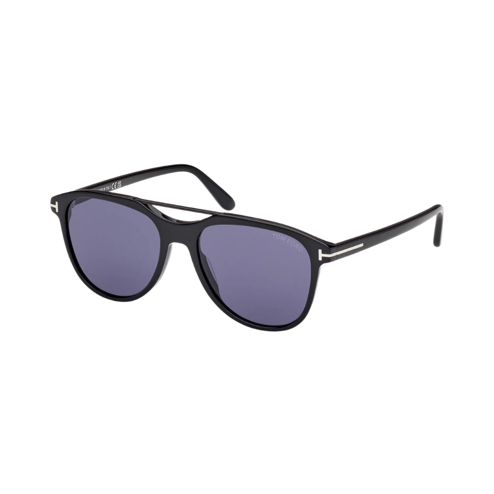Tom Ford FT1098 Damian-02 Shiny Black / Blue product photo 1