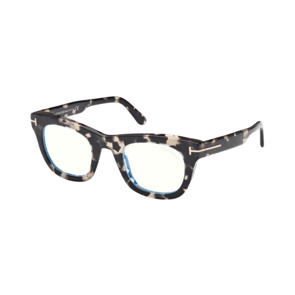 Tom Ford FT5872-B Black Havana / Clear Blue Light Block product photo 1