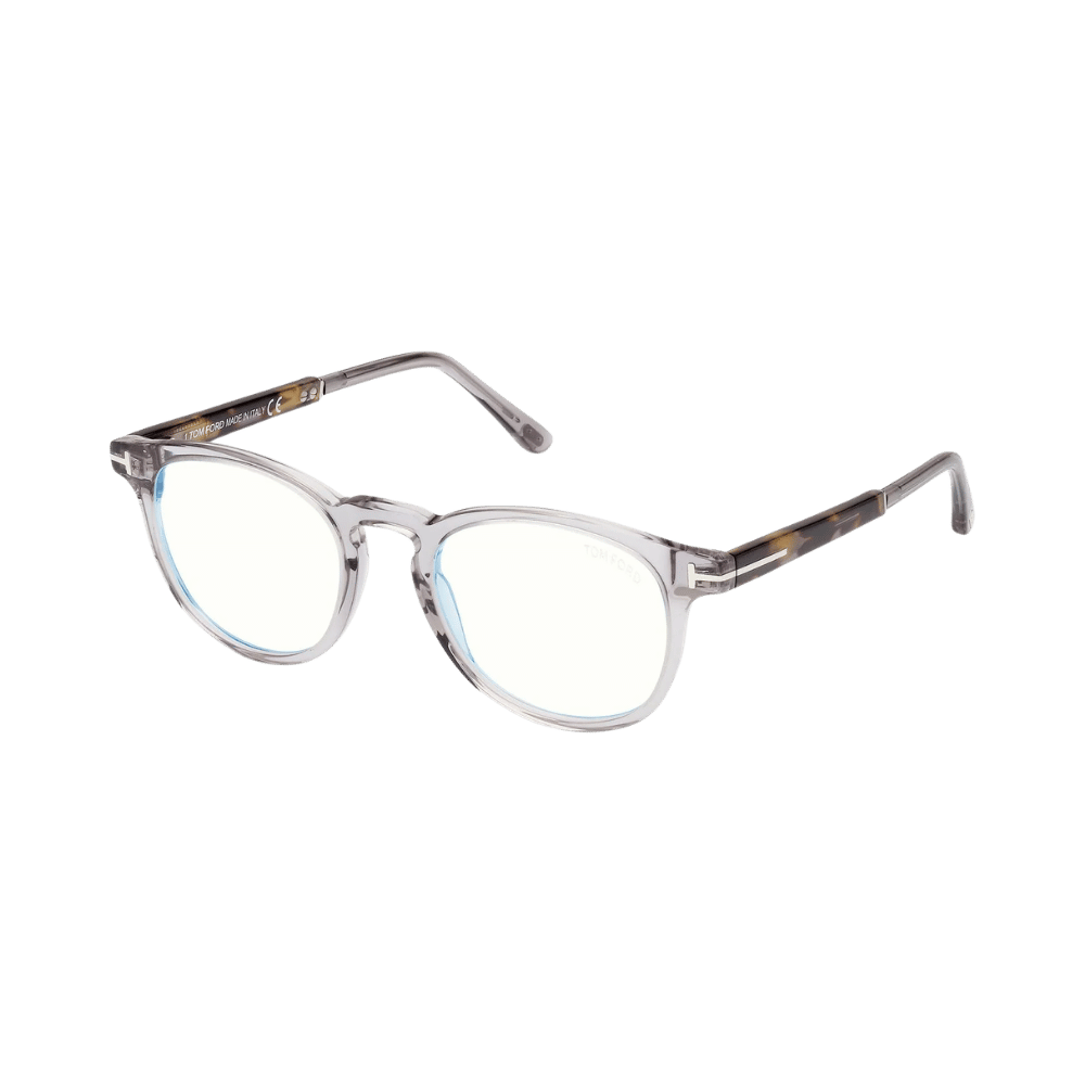 Tom Ford FT5891-F-B Grey / Clear Blue Light Block product photo 1