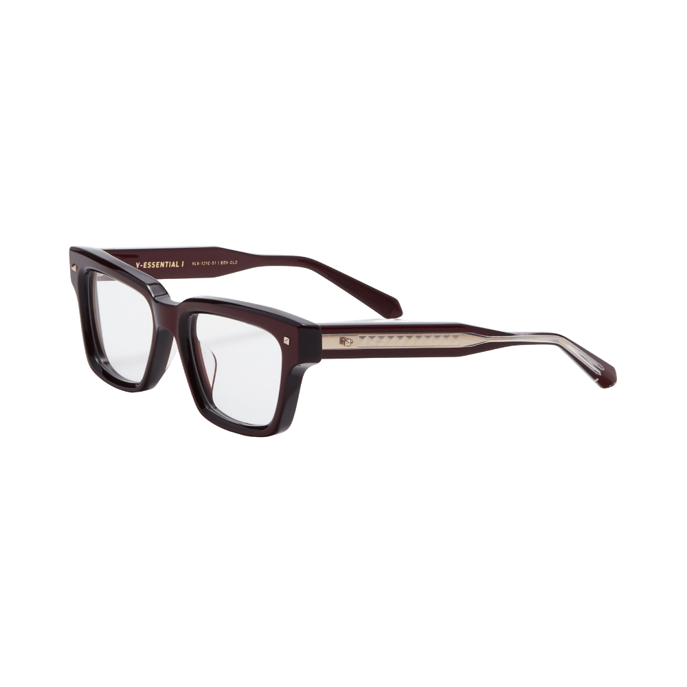 Valentino V-ESSENTIAL I VLX-121 Matte Burgundy / Transparent Valentino V-ESSENTIAL I VLX-121 Matte Burgundy / Transparent