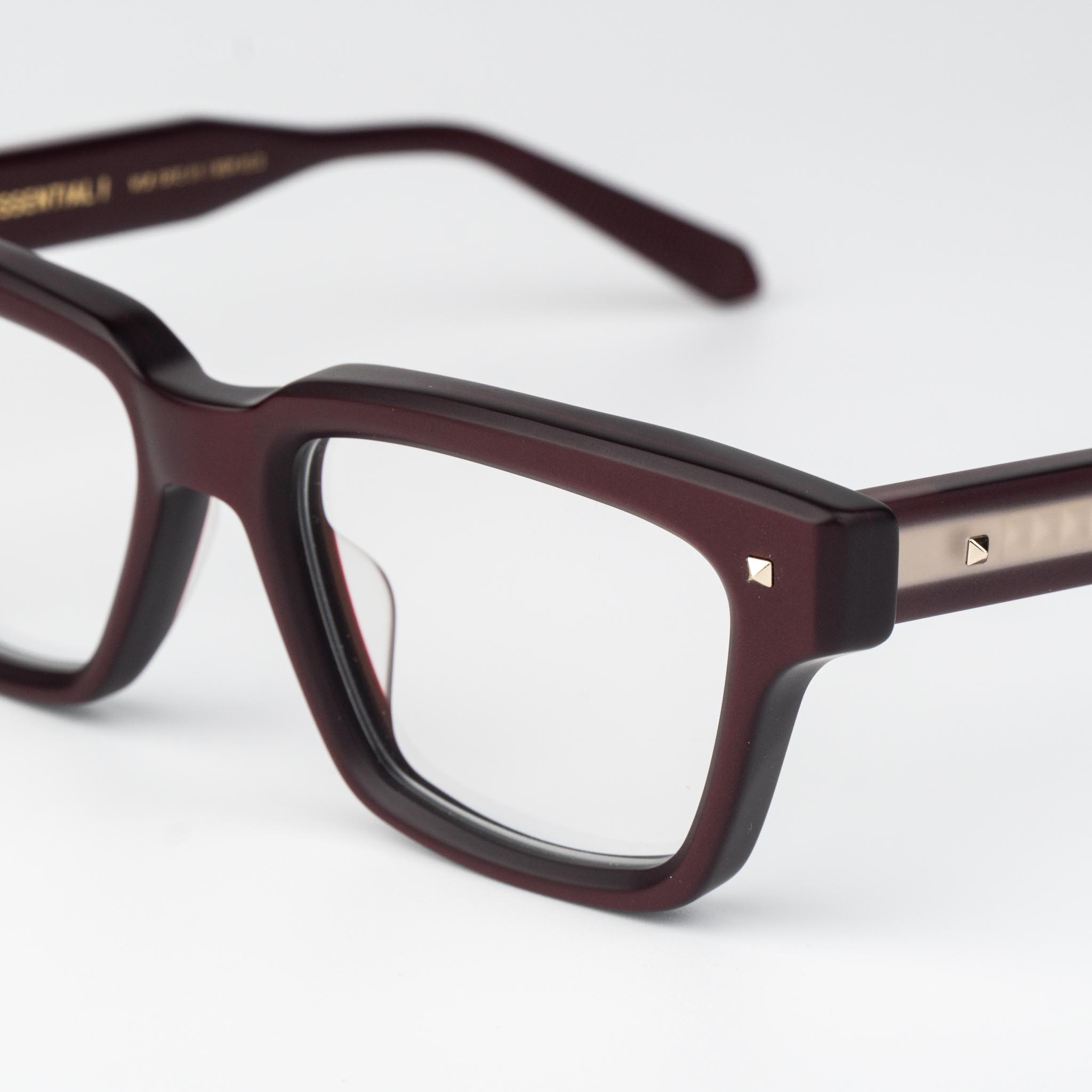 V-ESSENTIAL I VLX-121 Matte Burgundy / Transparent 