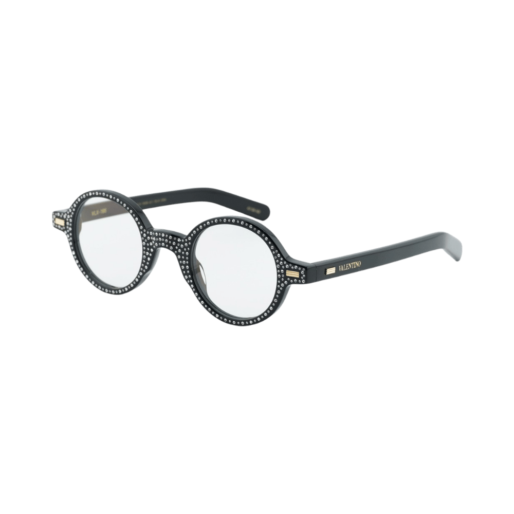 Valentino VLX-185 Black with White Stones Crystal / Transparent product photo 1