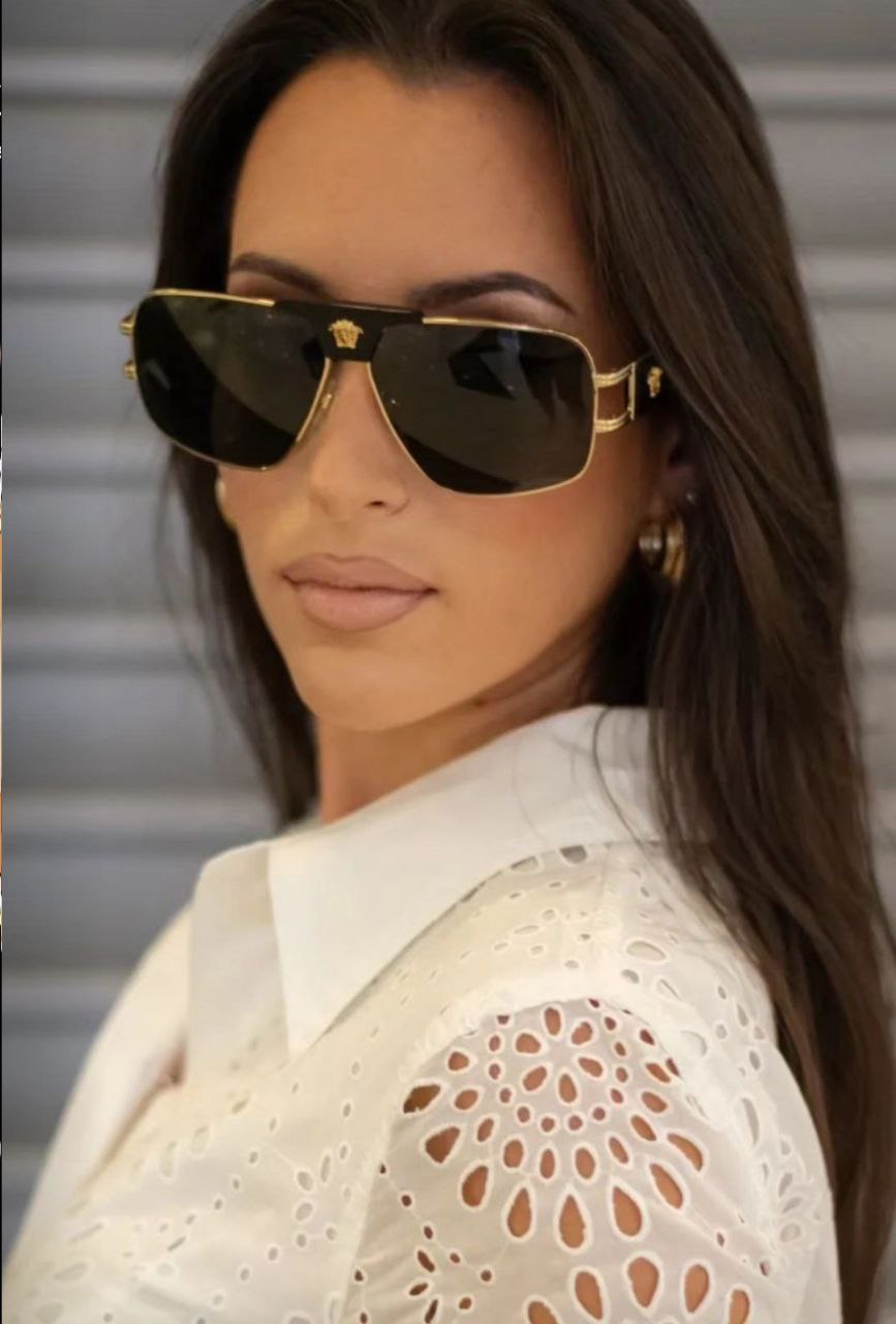 VE2251 Gold / Dark Grey  Sunglasses