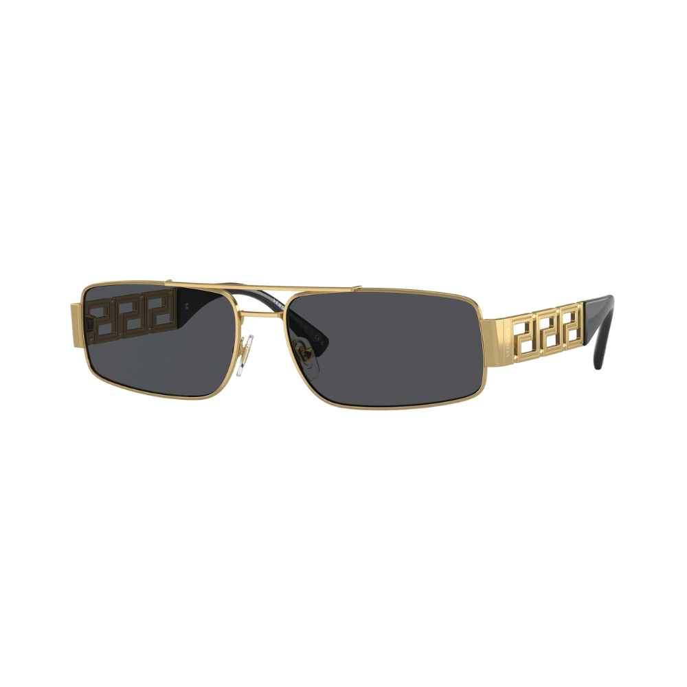 Versace VE2257 Gold / Dark Grey Sunglasses Versace VE2257 Gold / Dark Grey Sunglasses