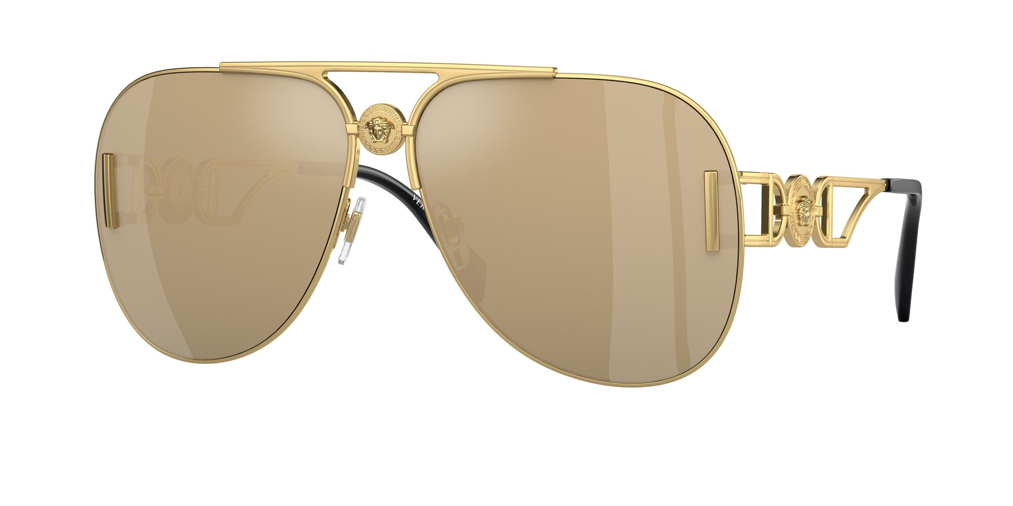 Versace VE2255 Gold / Yellow Gradient Mirrored Glasses product photo 1