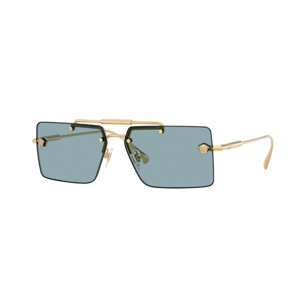 Versace VE2245 Gold / Blue Sunglasses Versace VE2245 Gold / Blue Sunglasses