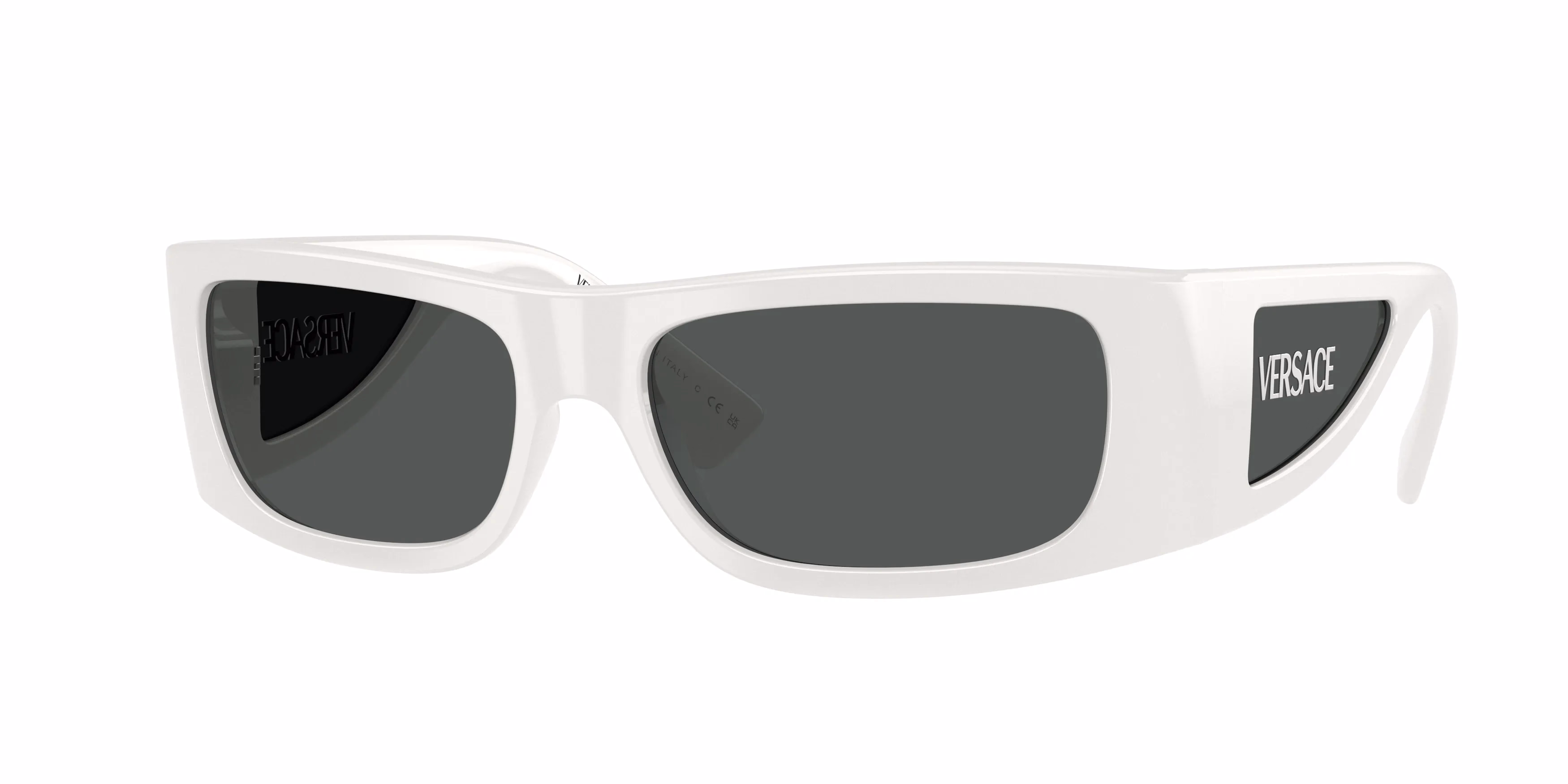 Versace VE4482 White / Dark Grey Sunglasses product photo 1