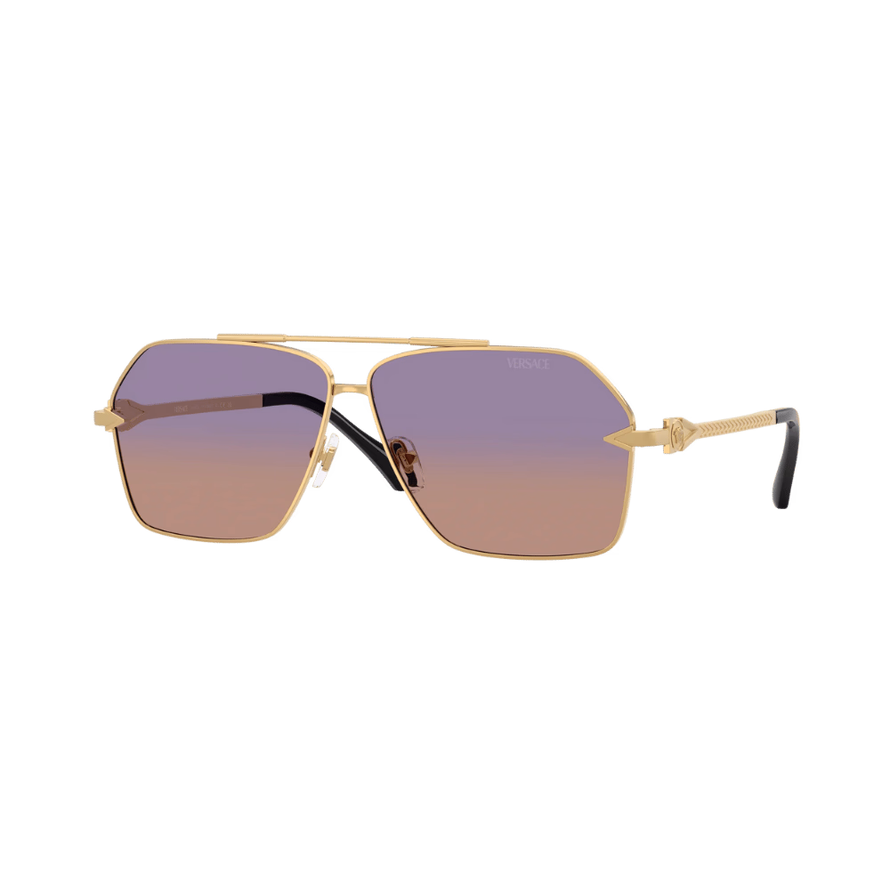 Versace VE2284 Gold / Clear Fifty Gradient Orange Violet product photo 1