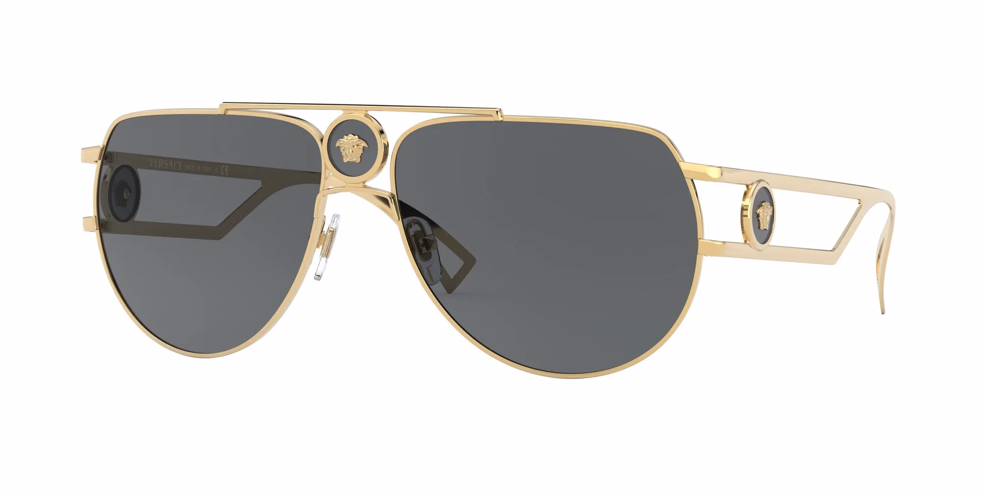 Versace VE2225 Gold / Grey Sunglasses product photo 1