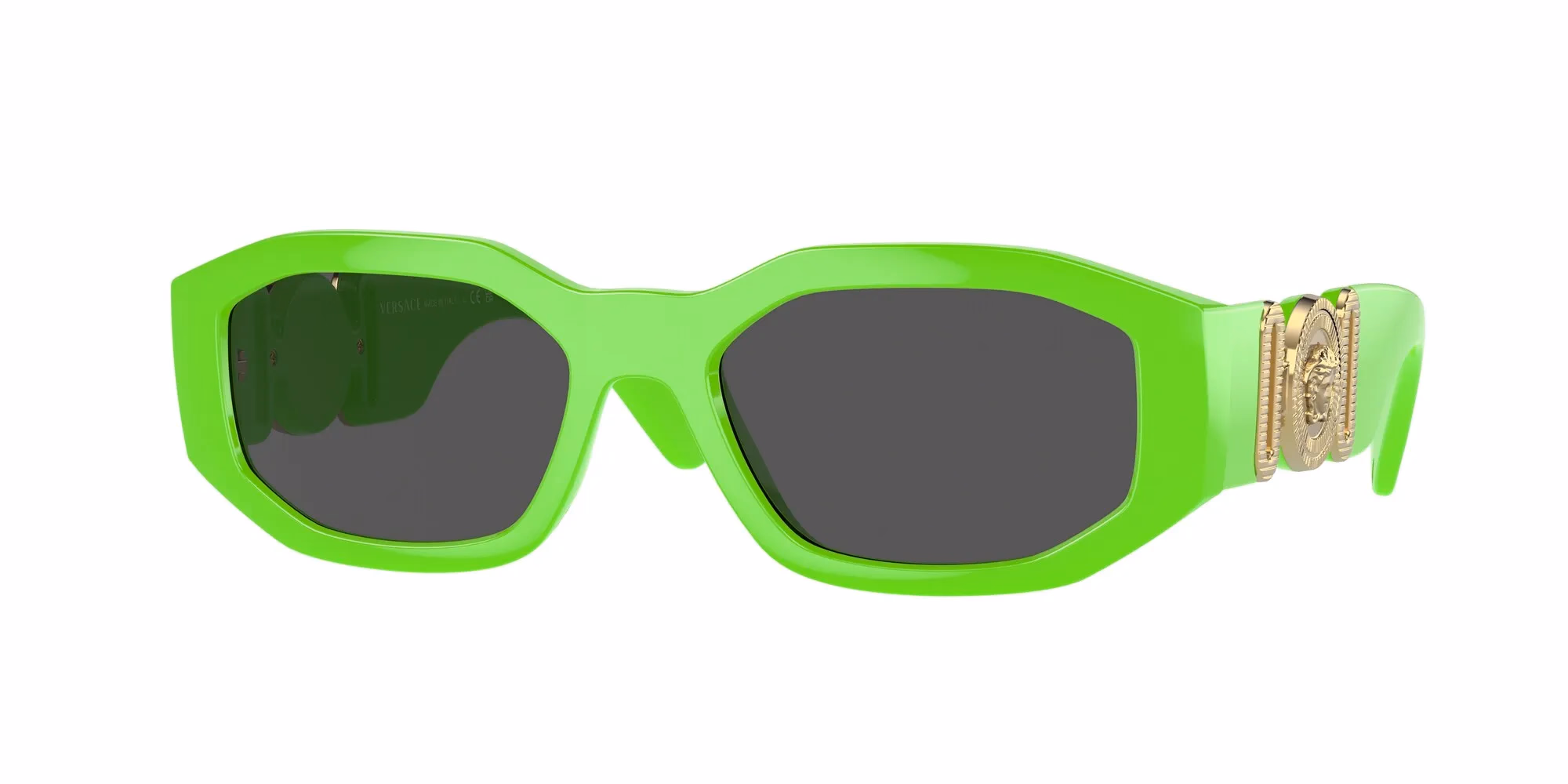 Versace VE4361 Fluorescent Green / Dark Grey Sunglasses product photo 1