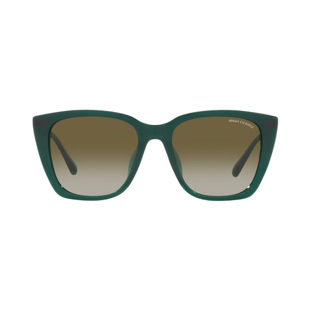 Armani Exchange AX4116SU Shiny Opaline Green / Green Gradient Sunglasses