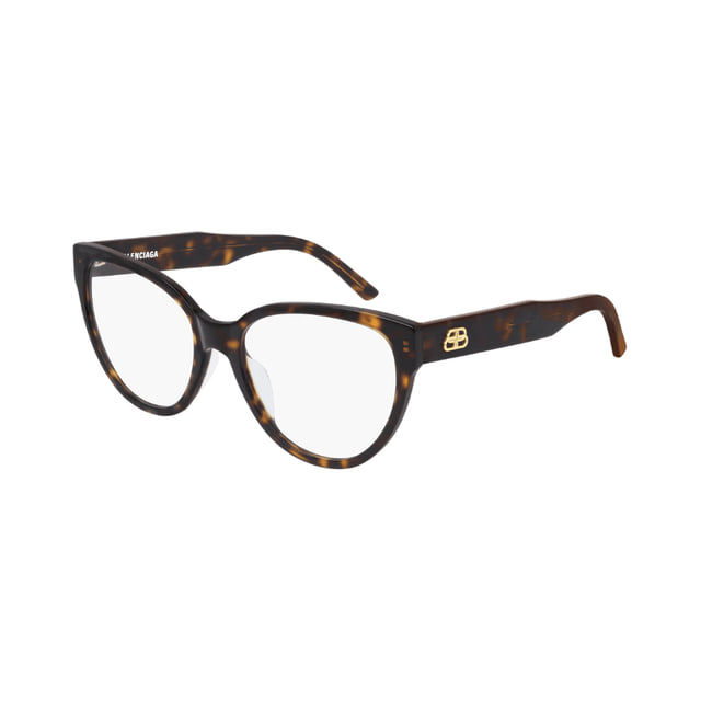 Balenciaga BB0064O Havana Gold / Demo Eyeglasses