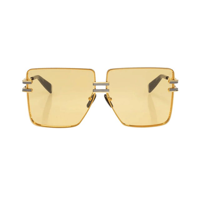Balmain GENDARMEBPS-109A-66 Gold / Black Rhodium / Amber Sunglasses