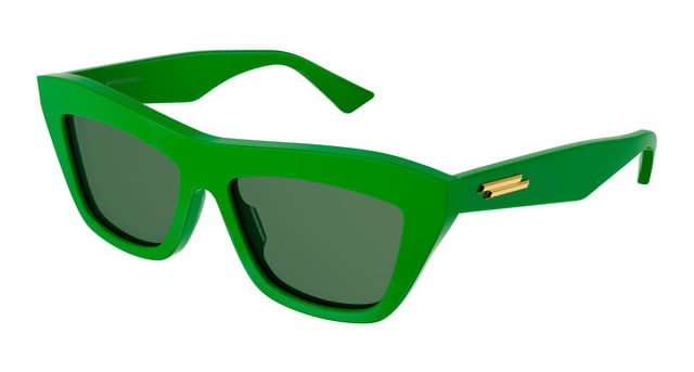 Bottega Veneta BV1121S Green / Green Sunglasses
