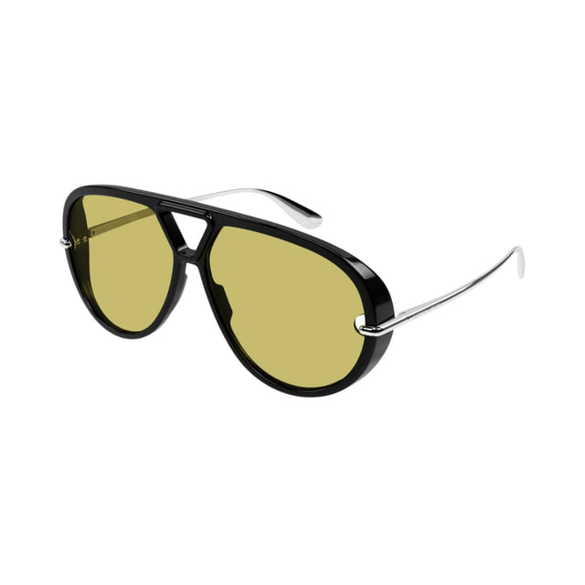 Bottega Veneta BV1274S Black Silver / Yellow Glasses product photo 1