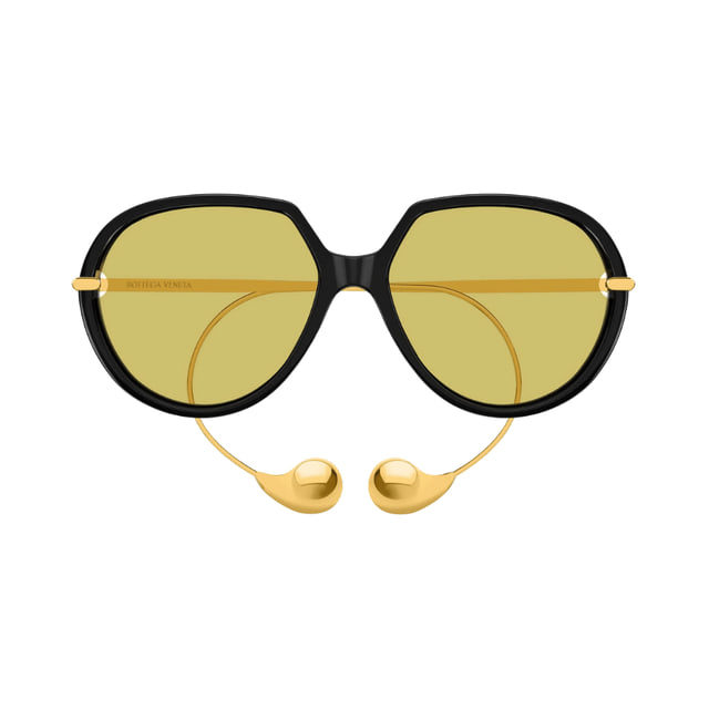 Bottega Veneta BV1436S Black / Gold / Yellow product photo 1
