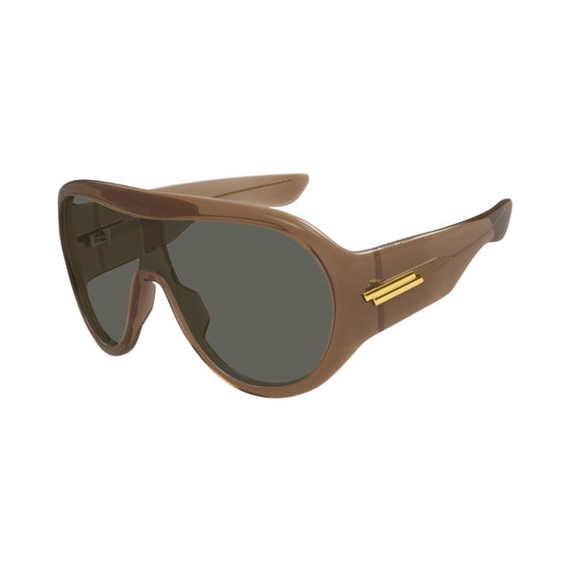 Bottega Veneta BV1345S Shiny Brown Caramel / Grey Bottega Veneta BV1345S Shiny Brown Caramel / Grey