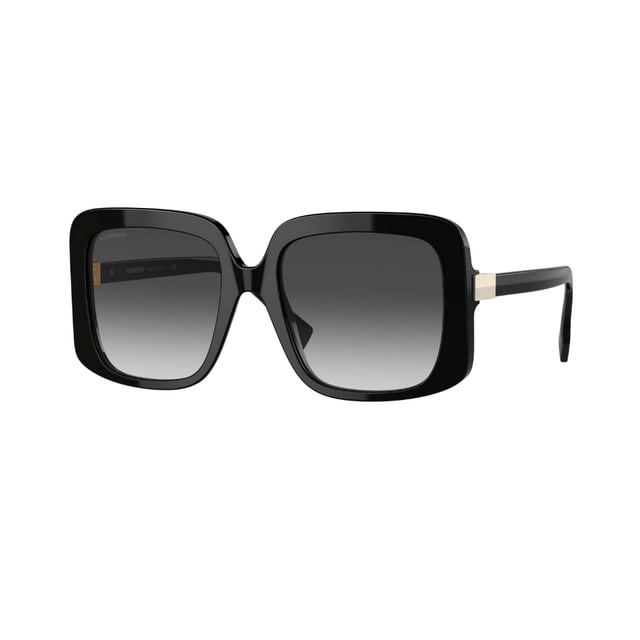 Burberry BE4363 PENELOPE Black Grey Gradient Sunglasses
