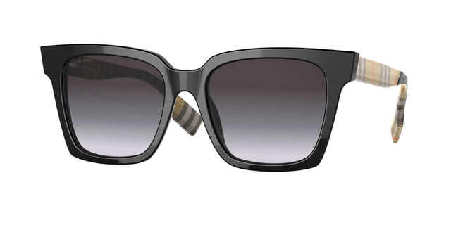 Burberry BE4335 Black / Grey Gradient Sunglasses Burberry BE4335 Black / Grey Gradient Sunglasses