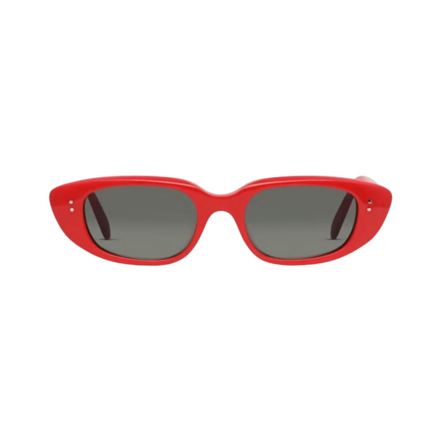 Celine CL40095U Shiny Red / Green Sunglasses Celine CL40095U Shiny Red / Green Sunglasses