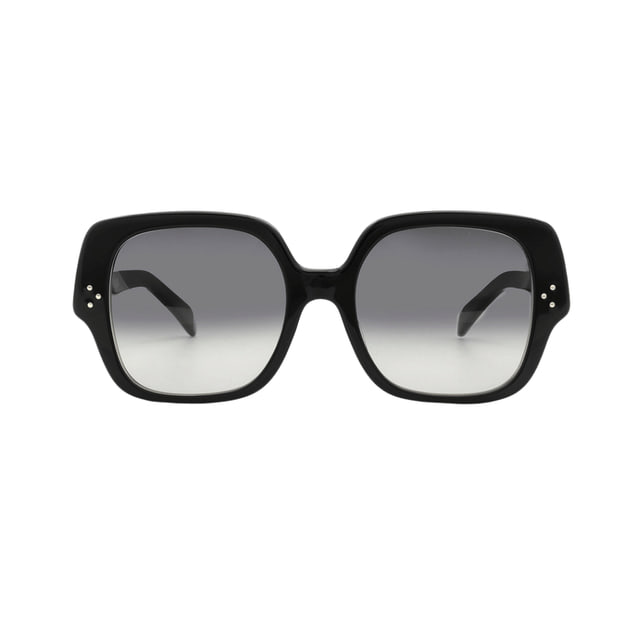 Celine CL40241F Shiny Black / Smoke Gradient Sunglasses